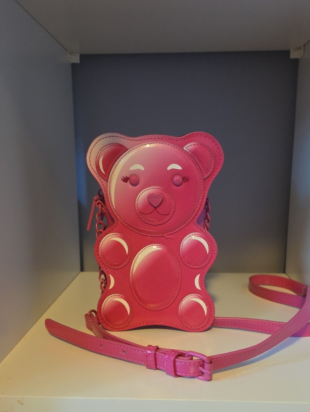 BETSEY JOHNSON Teddy Gummy Bear Crossbody Bag